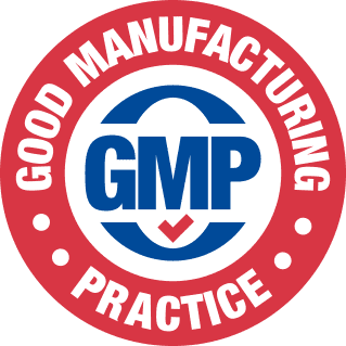 GMP certified production seal on the Glycotide label