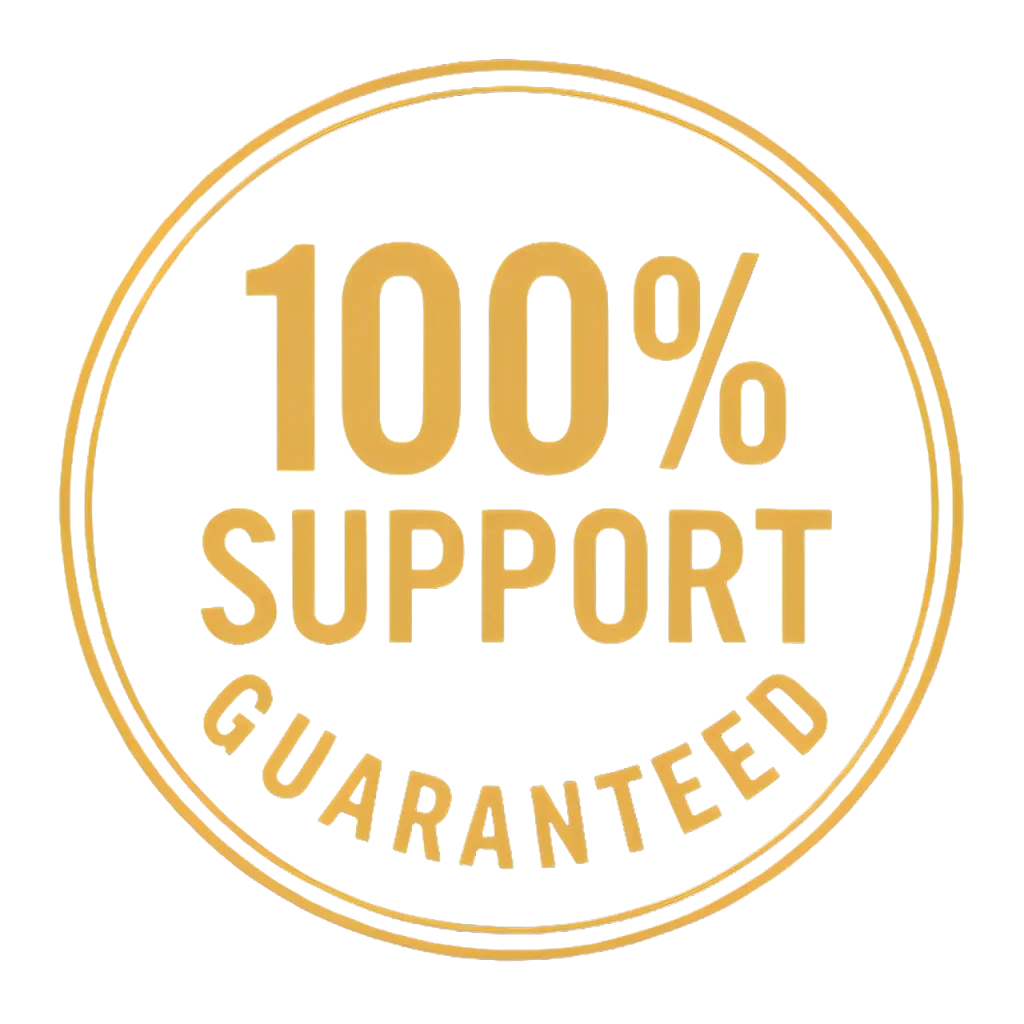 Glycotide 100 percent satisfaction guarantee seal